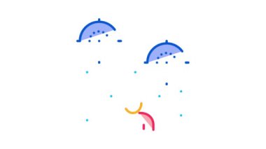 İnsan kanı plazma simgesi canlandırması