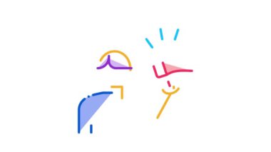 hoparlör Adam Simge Canlandırması