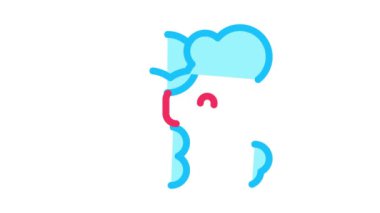 Ateş Simgesi Canlandırması 'ndan duman