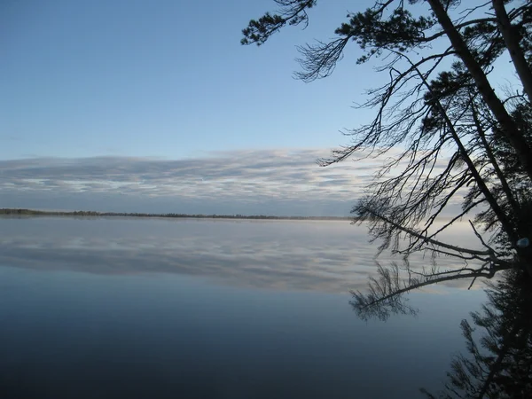 Weißer See — Stockfoto