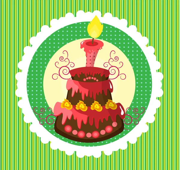 Birthday card — Stock Vector