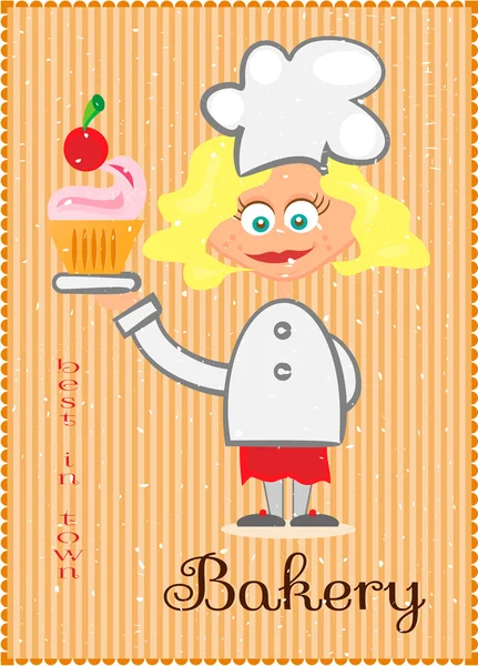 Picture of chef — Stock Vector