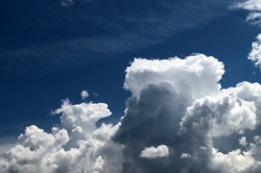 Gökyüzü ve bulutlar arka plan