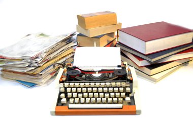 Gazeteler, yazdırma için eski makine güvenilir