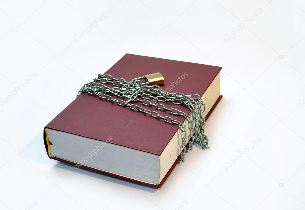 Red Book with chains
