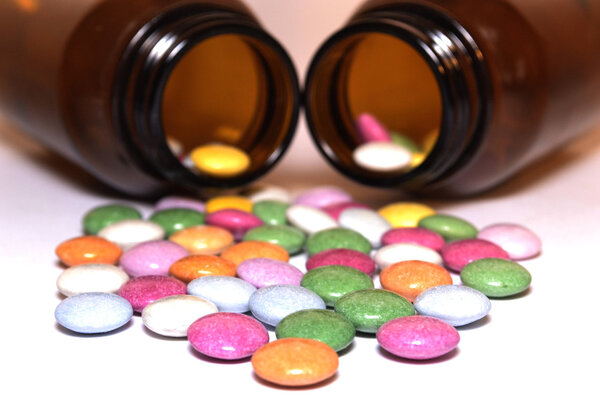 Красочные таблетки
