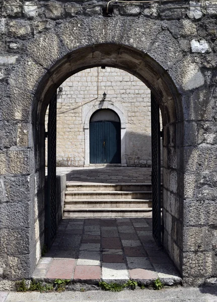 Antique stone passage — Stock Photo, Image