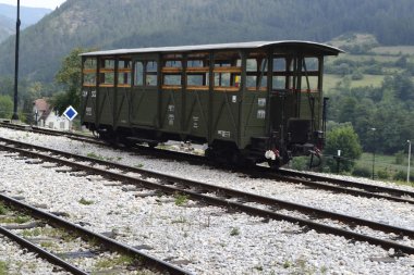 dağda eski tren istasyonu