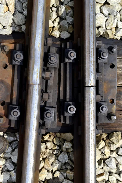 Train line crossing — Stock Photo, Image