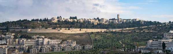 Jerusalem Israel December 17Th 2020 Hebrew University Mount Scopus Overlooking — Stock Photo, Image