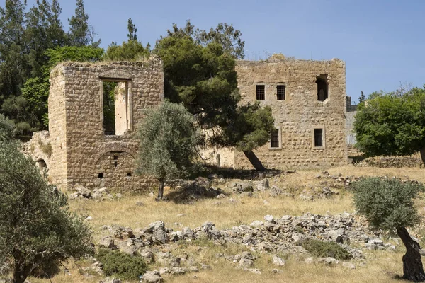 Jerusalén Israel Mayo 2021 Casas Palestinas Abandonadas Ruinas Jerusalén Israel — Foto de Stock