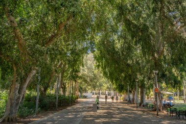 Tel Aviv, İsrail - 16 Ağustos 2021: 