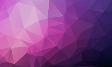 Vector Geometrical polygon abstract purple background  clipart