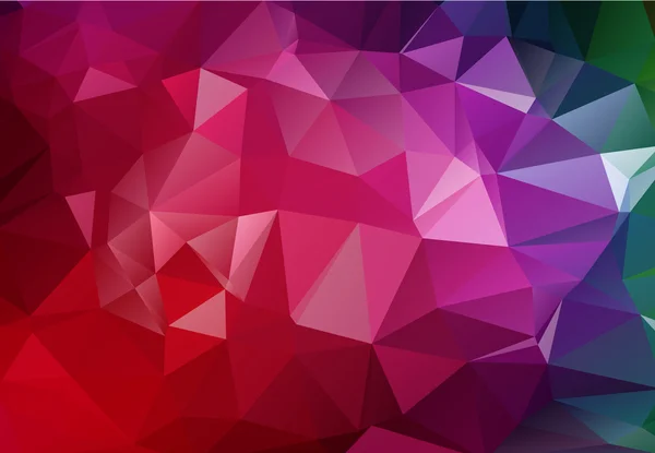 矢量几何多边形抽象紫色背景 — 图库矢量图片
