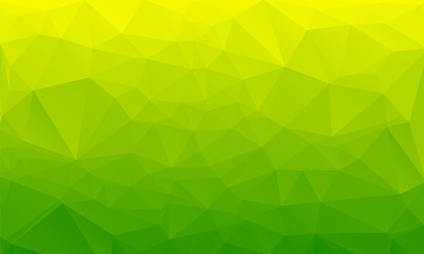 Оттенки зеленого абстрактного многоугольного геометрического фона. Низкий полюс
. 