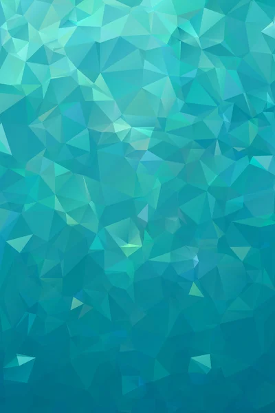 Turkuaz poligonal arka plan. Kuzey ışıkları kış geri