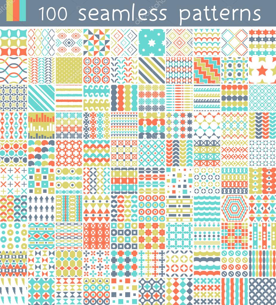 100 Vector Pattern