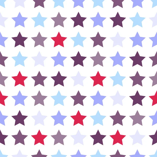 Seamless Pattern with stars. — Stock Vector