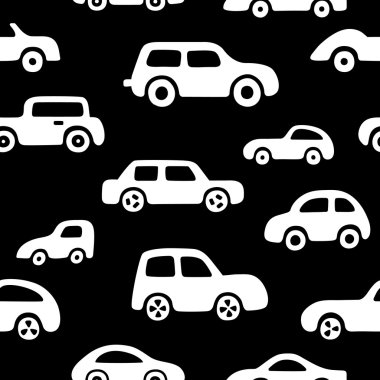 Araba arka plan doodle.