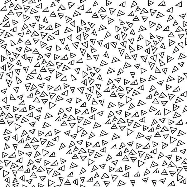 Patroon met driehoek. — Stockvector