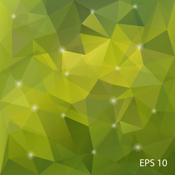 Векторный абстрактный многоугольный фон