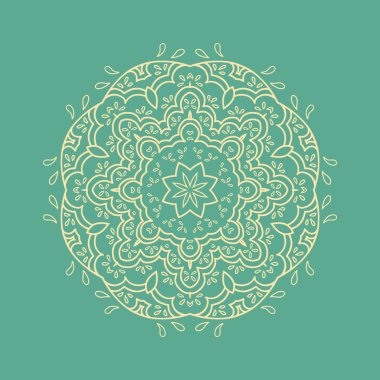 dantel bardak altlığı peçete vektör çizim