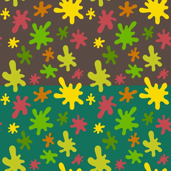 Vector seamless pattern with spots — Stock Vector