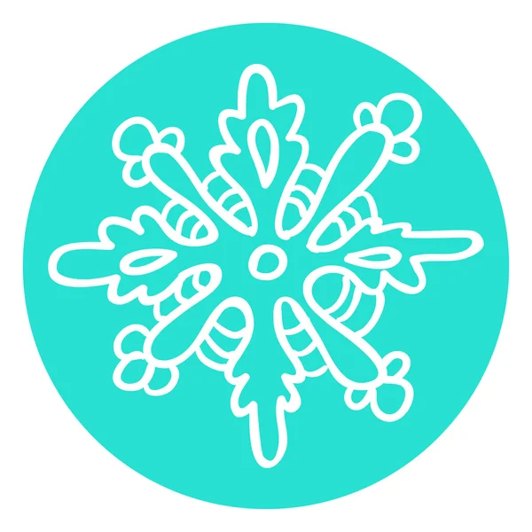 Snowflake — Stock Vector