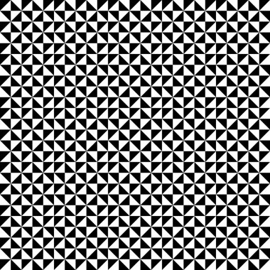 siyah-beyaz üçgen desen, arka plan, doku