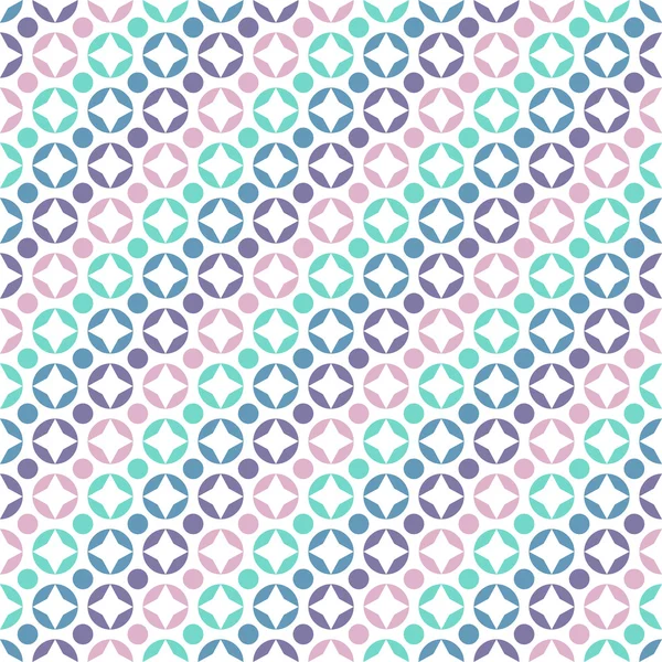 Abstract naadloos patroon met cirkels — Stockvector