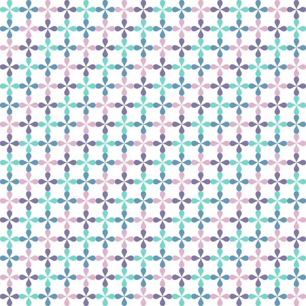 Motif ornemental sans couture. Fond floral vectoriel . — Image vectorielle