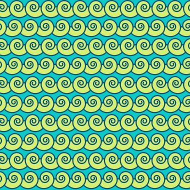 vektör Dikişsiz soyut desen, dalgalar