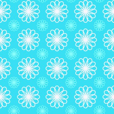 Çiçek süsleme. Vektör desen. Sonsuz doku duvar kağıdı, dolgu, web sayfası arka planı, yüzey dokusu.