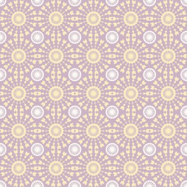 Soyut geometrik seamless modeli. Pastel tarzı desen daire ve hattı. Sonsuz doku duvar kağıdı, dolgu, web sayfası arka planı, yüzey dokusu.