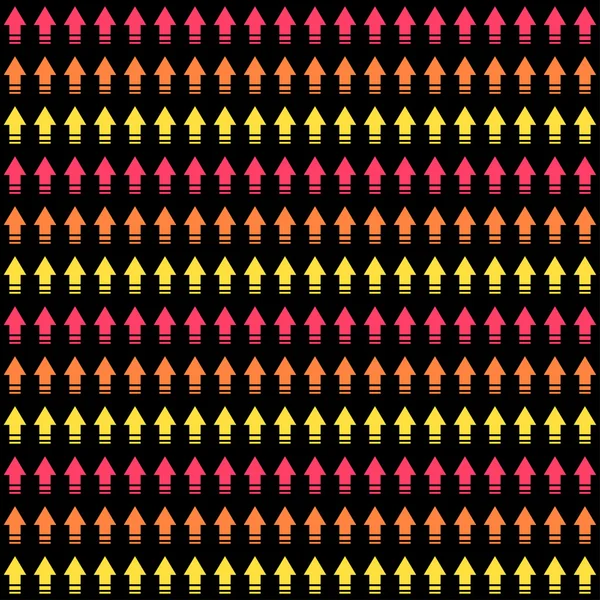 Naadloze achtergrond met pijlen — Stockvector