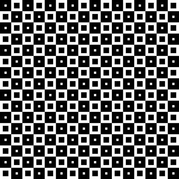 Monochroom geometrische sieraad. Vector naadloze patroon. Eindeloze textuur kan worden gebruikt voor het afdrukken op stof, papier of schroot boeken, behang, opvulpatronen, webpagina-achtergrond, textuur. — Stockvector