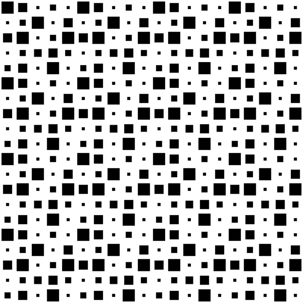 Ornement géométrique monochrome. Modèle sans couture vectoriel. Texture sans fin peut être utilisé pour l'impression sur tissu, papier ou réservation de rebuts, papier peint, remplissage de motifs, fond de page Web, texture de surface . — Image vectorielle