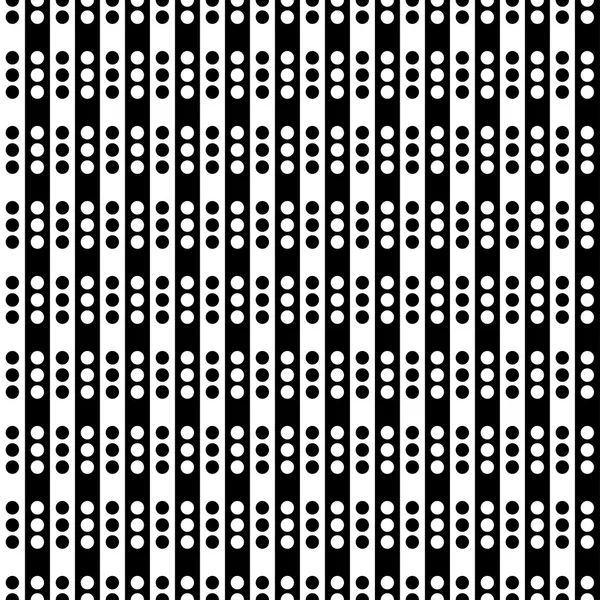흑백의 기하학적 장식입니다. 벡터 완벽 한 패턴입니다. 끝 없는 질감 인쇄 직물, 종이 또는 스크랩 예약, 벽지, 패턴 채우기, 웹 페이지 배경, 표면 질감에 사용할 수 있습니다.. — 스톡 벡터
