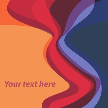 Dalgalar ile zarif arka plan