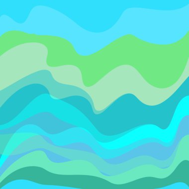 Dalgalar ile zarif arka plan