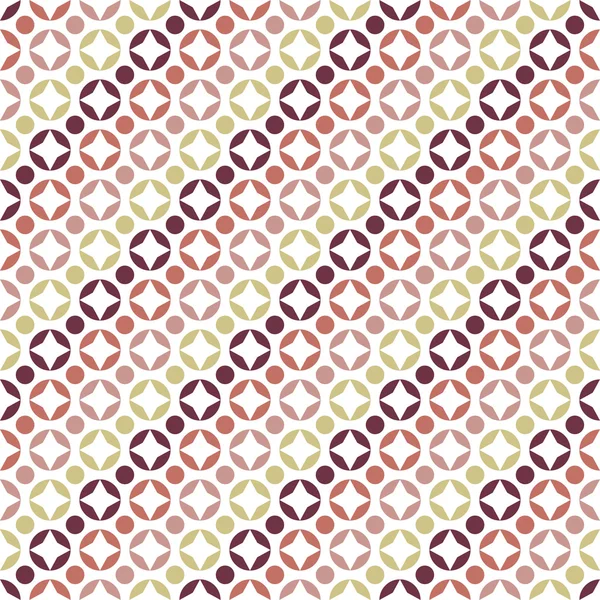 Circle vector seamless pattern. Endless texture for wallpaper, fill, web page background, surface texture. — Stock Vector