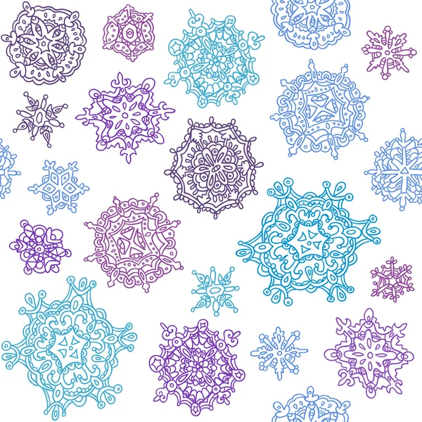 Textura de invierno sin costuras. Fondo de invierno. Plantilla de Navidad . — Archivo Imágenes Vectoriales