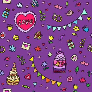 Düğün unsurları ile Seamless Modeli