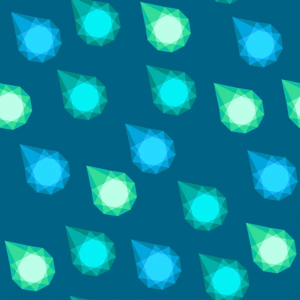 Modèle de goutte d'eau géométrique triangle — Image vectorielle
