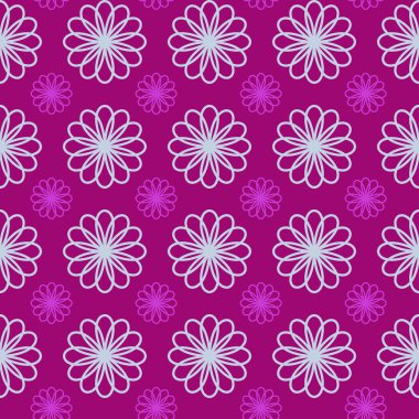 Çiçek süsleme. Vektör desen. Sonsuz doku duvar kağıdı, dolgu, web sayfası arka planı, yüzey dokusu.