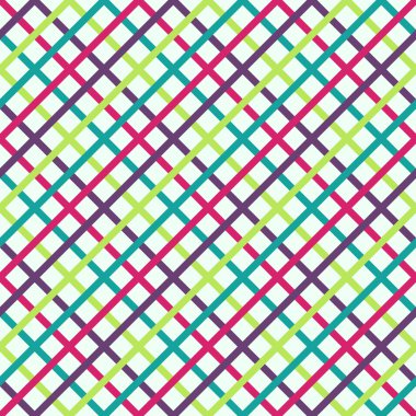 Kareler ile soyut Dikişsiz desen. Geometrik vektör duvar kağıdı veya Web sitesi arka plan.