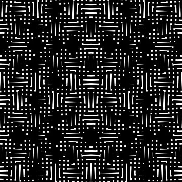 Black and white abstract pattern, background, texture. Endless texture can be used for printing onto fabric, paper or scrap booking, wallpaper, pattern fills, web page background, surface texture. — Stock Vector