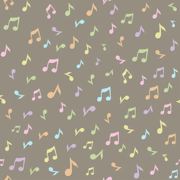 Abstract music seamless pattern background vector illustration for your design. Padrão sem costura vetorial . — Vetor de Stock