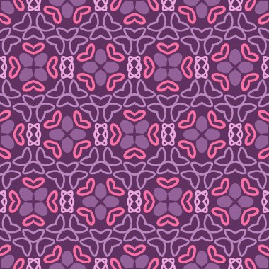 Dikişsiz vintage desen. Geometrik soyut seamless modeli.