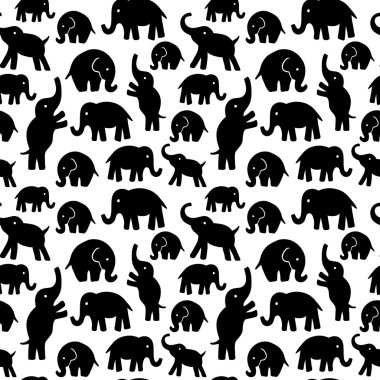 Filler ile sorunsuz vektör desen.